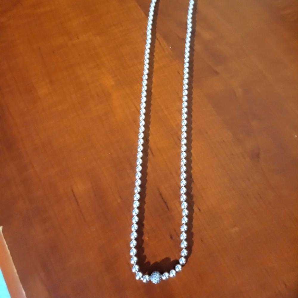 Pandora beaded necklace-$50.00